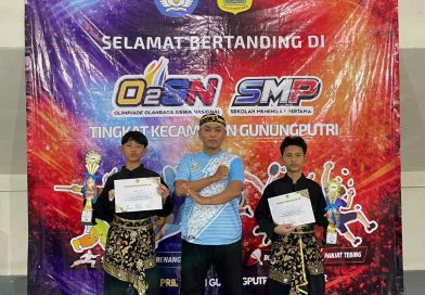 Dua Pesilat PERSINAS ASAD SMP Generus Mandiri Lolos ke Tingkat Kabupaten