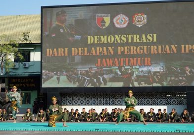 PERSINAS ASAD dan 8 Perguruan Angkat Budaya Pencak Silat di Kodam V/Brawijaya