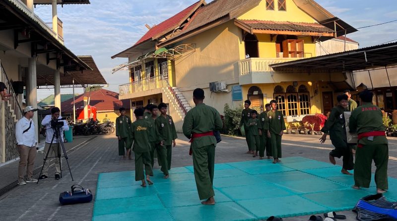 Padepokan Tawakal Disorot TVRI Jambi, Rahasia Cetak Pesilat PON