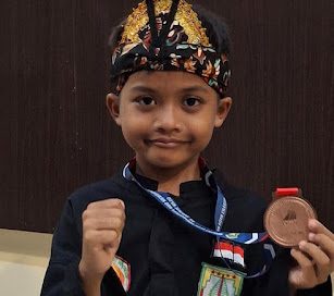 Pesilat ASAD Radivandra Adrian Sabet Juara Tiga O2SN Kota Cilegon