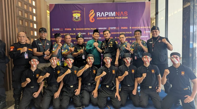 RAPIMNAS Senkom Mitra Polri 2026 Tampilkan Beladiri Pencak Silat Saat Pembukaan Acara