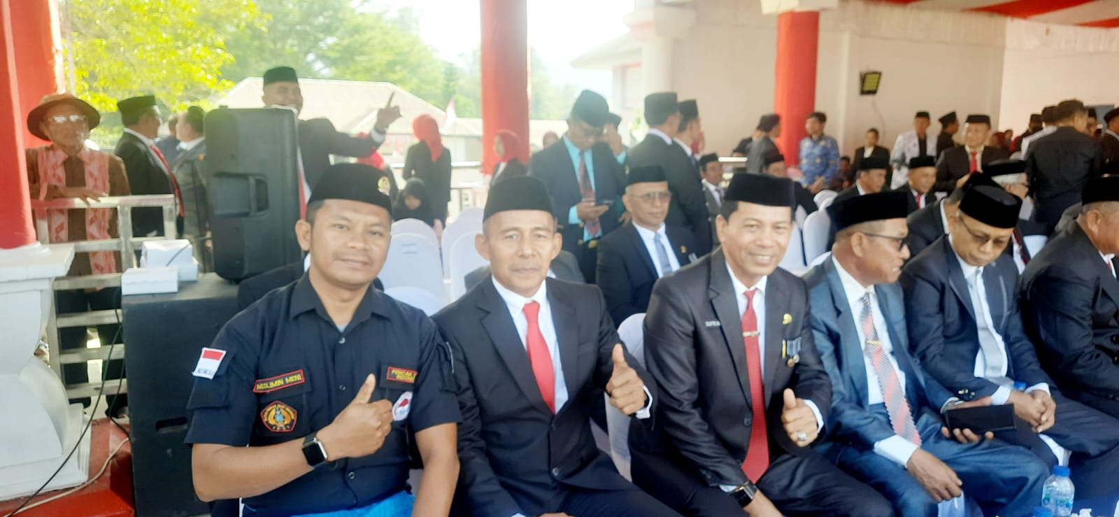 Semangat Kebangsaan PERSINAS ASAD Kolaka Timur pada Peringatan HUT RI ke-81 di Lapangan Pemda