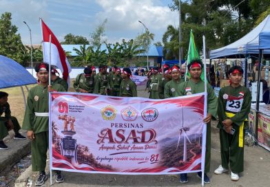 PERSINAS ASAD Sidrap Meriahkan Karnaval HUT ke-81 RI di Rappang